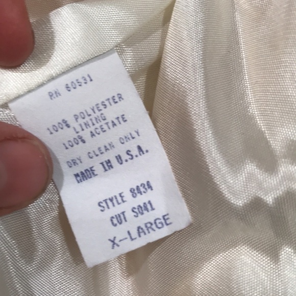 Saddle Ridge Vintage Collection Western Style Cream with Black Detailing size XL - Picture 12 of 13